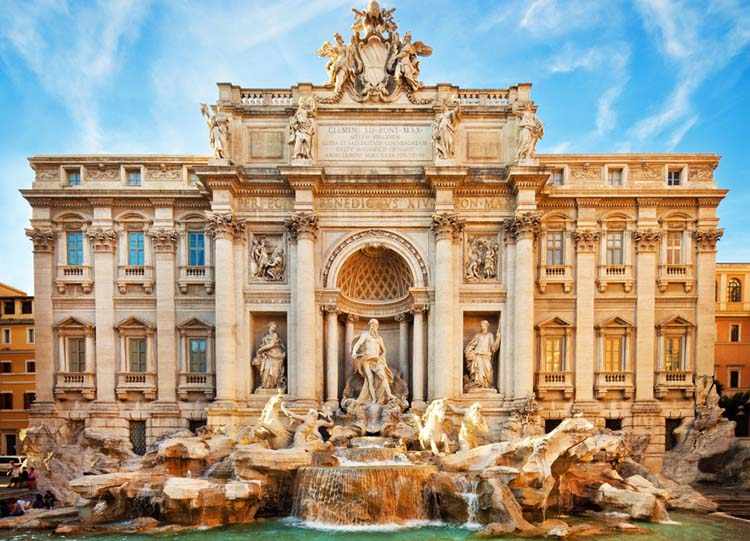 Que visitar en Roma - La Fontana de Trevi