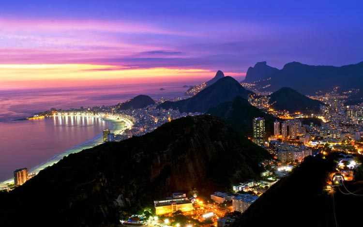 celebrar la noche de fin de año en Copacabana