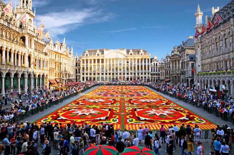 Fin de semana en Bruselas - La Grand Place